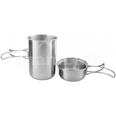 Набір кухлів Tatonka Handle Mug 850 Set, Silver (TAT 4174.000)