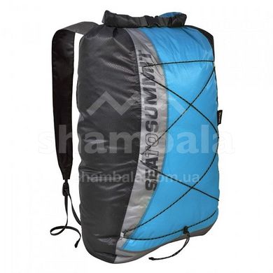 Складний рюкзак герметичний Ultra-Sil Dry DayPack 22, Blue Aster/Silver від Sea to Summit (STS AUSWDP/BL)