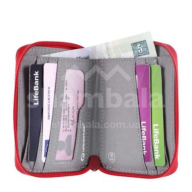 Карманный кошелек Lifeventure Recycled RFID Bi-Fold Wallet, raspberry (LFV 68725)