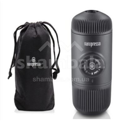 Портативна еспресо-кавоварка Wacaco Nanopresso, dark grey (4897066230122)