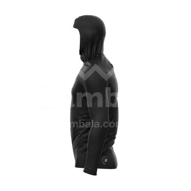 Мембранна чоловіча куртка Compressport Hurricane Waterproof 10/10 Jacket, Black, L (AM00009B 990 00L)