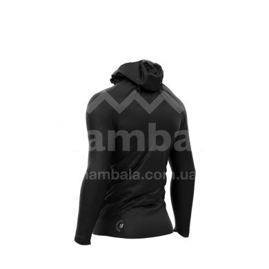 Мембранна чоловіча куртка Compressport Hurricane Waterproof 10/10 Jacket, Black, L (AM00009B 990 00L)