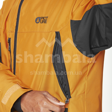 Куртка горнолыжная мужская Picture Organic Jomoh 2025, honey black, M (3663270848894)