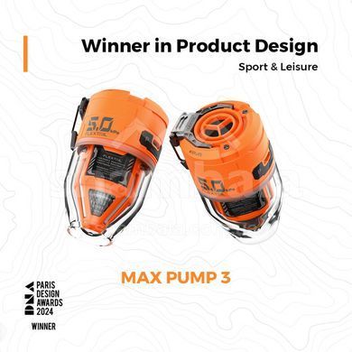 Насос-ліхтар кемпінговий Flextail Max Pump 3, Orange (FLXTL MP3G650-OG-i)