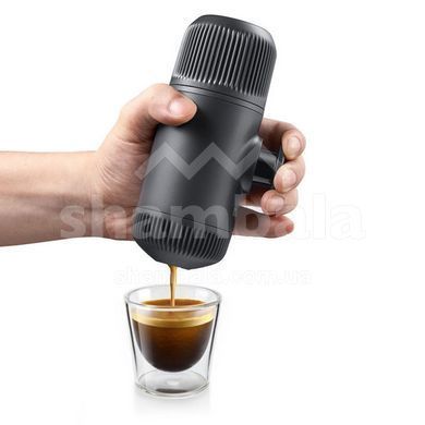 Портативна еспресо-кавоварка Wacaco Nanopresso, dark grey (4897066230122)