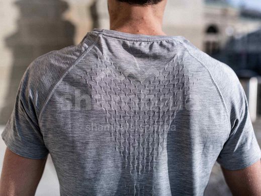 Мужская футболка Compressport Training Tshirt SS, Grey Melange, M (AM00014B 101 00M)