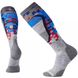Шкарпетки чоловічі Smartwool PhD Ski Medium Pattern Light Grey, р. L (SW 01330.039-L)