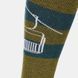 Шкарпетки чоловічі Ortovox Free Ride Long Socks M, green moss, 45-47 (4251422592314)