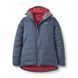 Жіночий зимовий пуховик з мембраною Rab Valiance Jacket Wmns, Steel, S (RB QDB-50-STE-10)