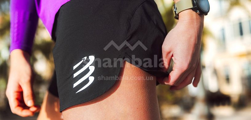 Шорти жіночі Compressport Performance Short W, Black, XS (7630102564402)