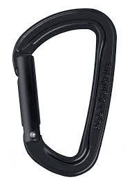 Карабин Singing Rock Extasy Straight, Black (SR K0011BB)