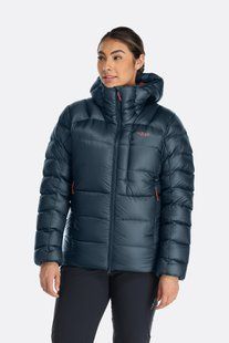 Женский зимний пуховик Rab Mythic Ultra Jacket Wmns, Orion Blue, 8 (QDB-52-ORB-08)
