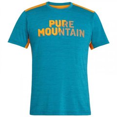 Мужская футболка Salewa Puez Hybrid 2 Dry Men's T-Shirt, Blue, 46/S (273978736)
