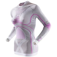 Термофутболка женская X-Bionic Radiactor Evo Lady Shirt LS Silver/Fuchsia, р.XS (XB I20318.S050-XS)