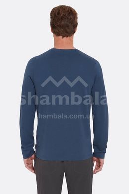 Футболка з довгим рукавом чоловіча Rab Basecamp Logo Badge LS Tee, Red Clay, SML (QCC-10-RCY-SML)