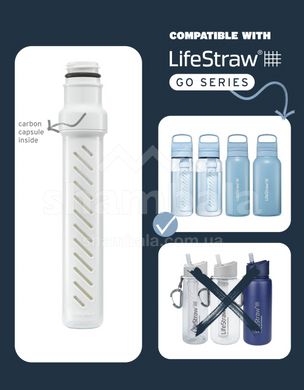 Змінний фільтр для води LifeStraw Go 2-Stage Replacement Filter, White (LSW LGV4WH2TWW)
