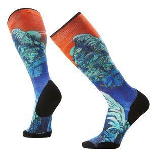 Носки мужские Smartwool Ski Targeted Cushion Winter Haze Print OTC, Deep Navy, L (SW 002903.092-L)