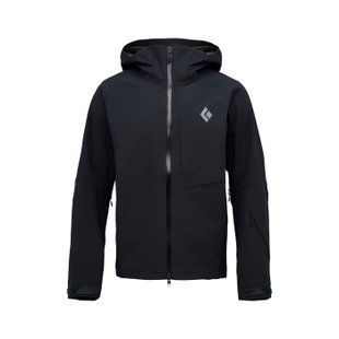 Гірськолижна чоловіча мембранна куртка Black Diamond M Recon Stretch Shell, Black, L (BD 7450460002LRG1)
