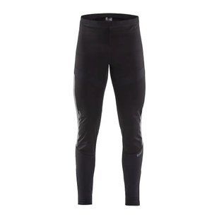 Тайтси чоловічі Craft Lumen SubZero Wind Tights Man, Black/Silver, M (1907695)