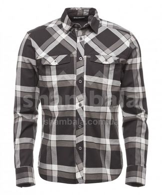 Сорочка чоловіча Black Diamond M LS Technician Shirt, smoke/ash plaid, XL (BD KS50.014-XL)