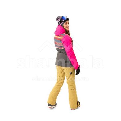 Горнолыжная женская теплая мембранная куртка Rehall Bellah W 2020, L - dotstripes magnet (50864-L)
