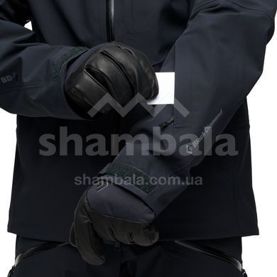 Гірськолижна чоловіча мембранна куртка Black Diamond M Recon Stretch Shell, Black, L (BD 7450460002LRG1)