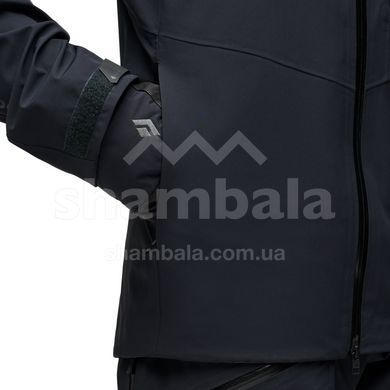 Гірськолижна чоловіча мембранна куртка Black Diamond M Recon Stretch Shell, Black, L (BD 7450460002LRG1)