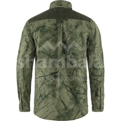 Сорочка чоловіча Fjallraven Varmland G-1000 Shirt M, Green Camo/Deep Forest, M (7323450642730)