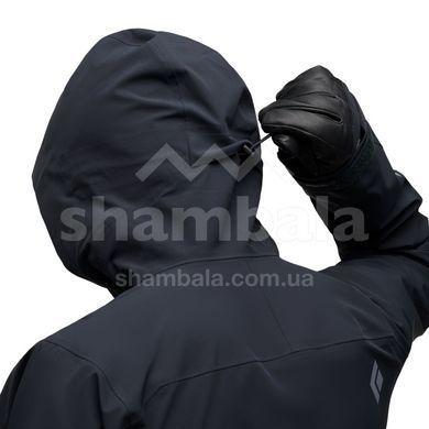 Гірськолижна чоловіча мембранна куртка Black Diamond M Recon Stretch Shell, Black, L (BD 7450460002LRG1)