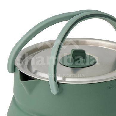 Чайник складной Sea to Summit Detour Stainless Steel Collapsible Kettle 1,6 L, Laurel Wreath Green (STS ACK026011-392001)