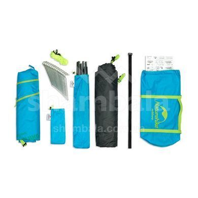 Намет чотиримісний Naturehike P-Series NH18Z044-P, Orange, 210T/65D (6975641887676)