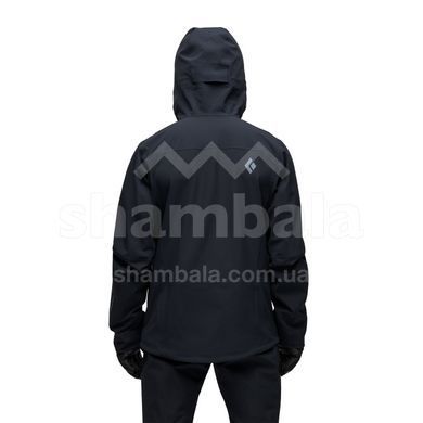 Гірськолижна чоловіча мембранна куртка Black Diamond M Recon Stretch Shell, Black, L (BD 7450460002LRG1)