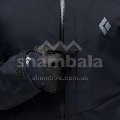 Гірськолижна чоловіча мембранна куртка Black Diamond M Recon Stretch Shell, Black, L (BD 7450460002LRG1)