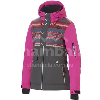 Гірськолижна жіноча тепла мембранна куртка Rehall Bellah W 2020, L - dotstripes magnet (50864-L)