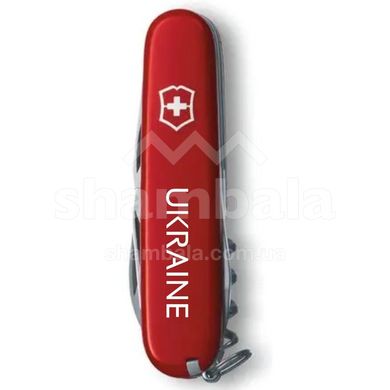 Нож Victorinox Spartan, 12 функций, 91 мм, White/Red Ukraine (VKX 13603.T0140u)