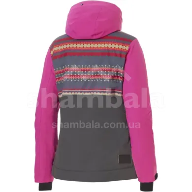 Горнолыжная женская теплая мембранная куртка Rehall Bellah W 2020, L - dotstripes magnet (50864-L)