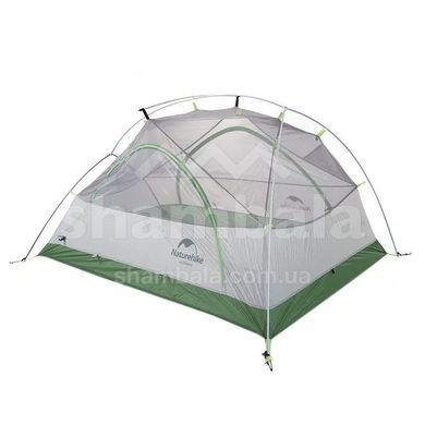 Палатка двухместная с ковриками Naturehike Star River 2 NH17T012-T, Light Green (71238)