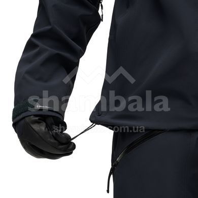 Гірськолижна чоловіча мембранна куртка Black Diamond M Recon Stretch Shell, Black, L (BD 7450460002LRG1)