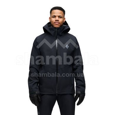 Гірськолижна чоловіча мембранна куртка Black Diamond M Recon Stretch Shell, Black, L (BD 7450460002LRG1)