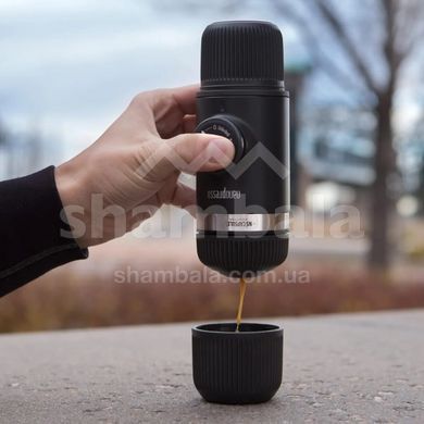 Портативная эспрессо-кофеварка с адаптером для капсулы Wacaco Nanopresso+, dark grey (4897066230108)