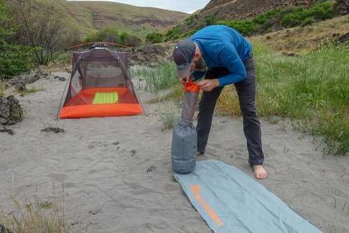 Надувний килимок Ether Light XT Mat, 168х55х10см, Grey від Sea to