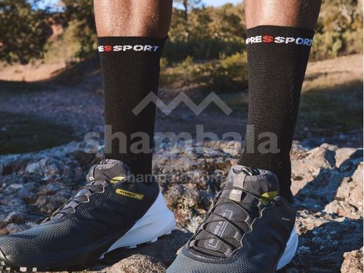 Шкарпетки Compressport Pro Racing Socks V4.0 Trail, Black, T2 (XU00048B 990 0T2)
