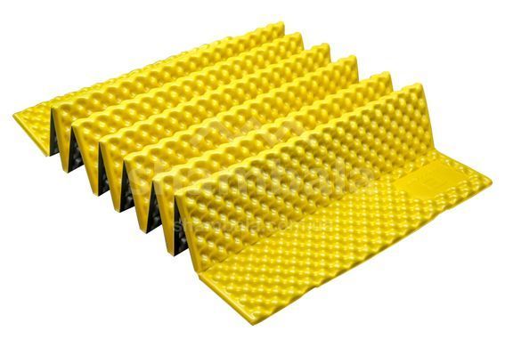 Килимок кемпінговий, каремат Base Camp Expedition IXPE, 185x55x1.5см, Yellow (BCP 20312)