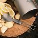 Ложка-вилка титанова складана Naturehike NH19C001-J, Grey (6927595734766)