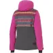 Гірськолижна жіноча тепла мембранна куртка Rehall Bellah W 2020, L - dotstripes magnet (50864-L)