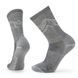 Носки мужские Smartwool Classic Hike Light Cushion Mountain Pattern Crew, Black, M (SW SW001644.001-M)