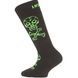Термошкарпетки дитячі Lasting SJC 960 S Black/Light Green (SJC-960S)