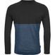 Футболка мужская Ortovox 150 COOL LOGO LS M, black raven, S (8406100016)