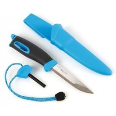 Туристический нож-огниво Light My Fire FireKnife Pin-pack Cyan Blue (LMF 12112710)