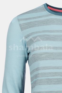Термофутболка жіноча Ortovox 185 Rock'n'wool Long Sleeve W, ice waterfall, XS (4251422585590)